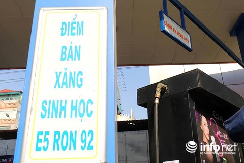 Trên Hà Nội 159 cửa hàng xăng đã bán xăng E5