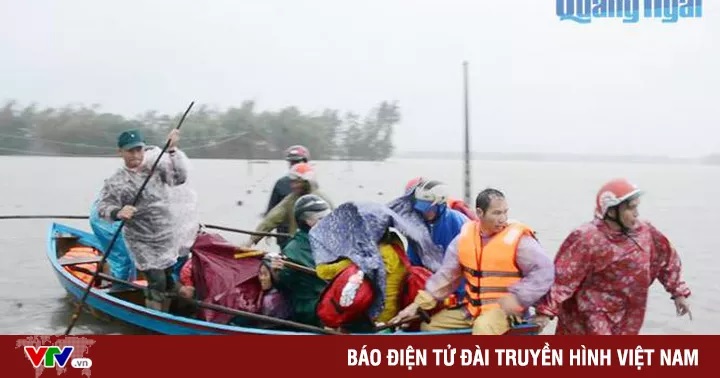 TIN TỨC MỚI - Ứng phó với bão số 6: Quảng Ngãi lên phương án di dời trên 15.000 hộ dân bị ảnh hưởng